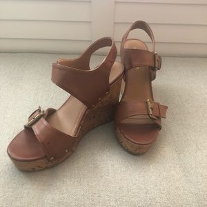 Mossimo Supply Co. brown wedges